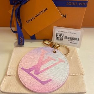 ‼️SOLD‼️Louis Vuitton Spring in the City Key Chain/Bag Charm! Sunrise Pastel!